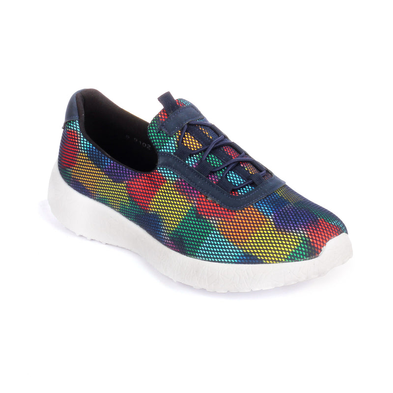 Textile Slip-ons for Women for Casual / College Look - Multi - Sneakers - Pavers England