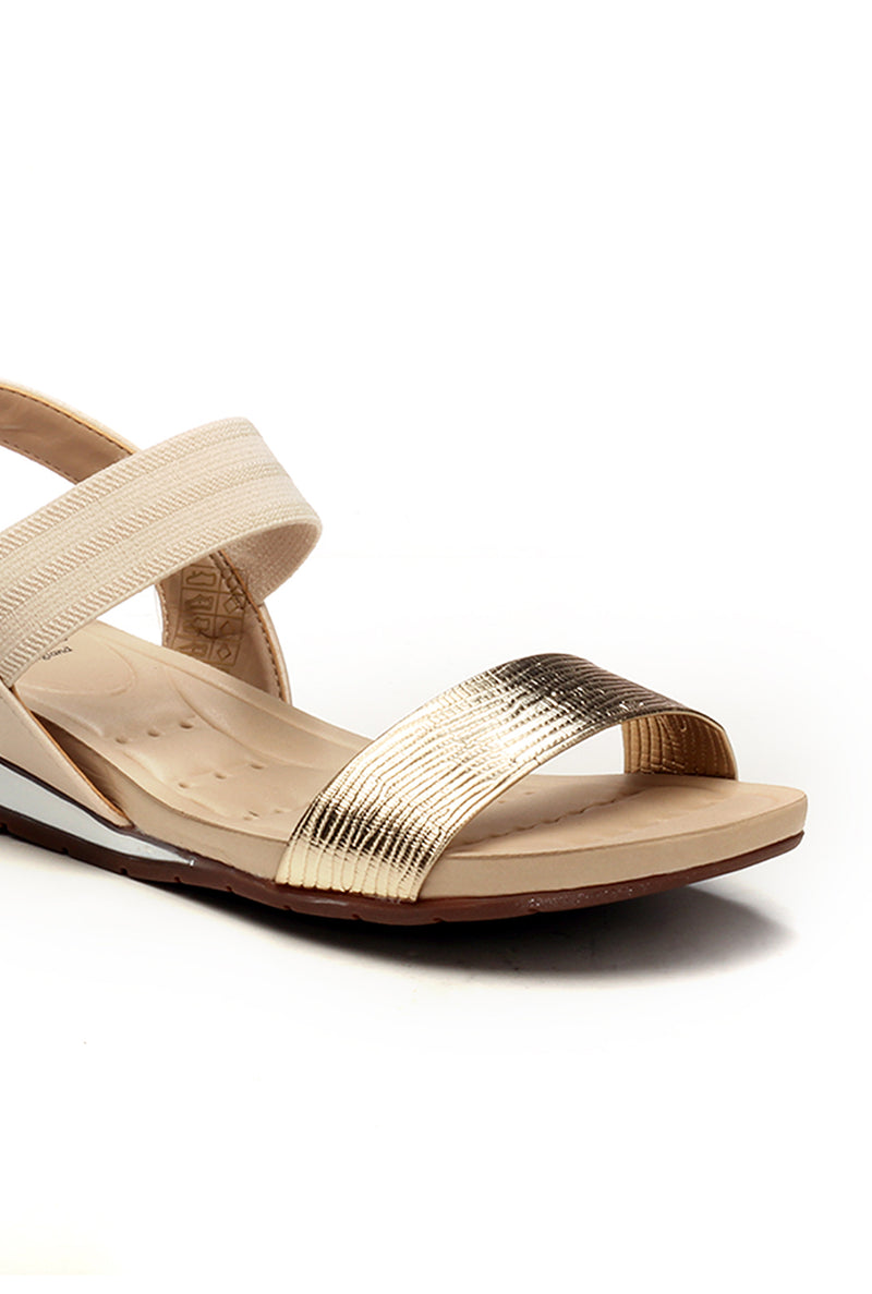 Flat Sandals with Velcro straps for Women
