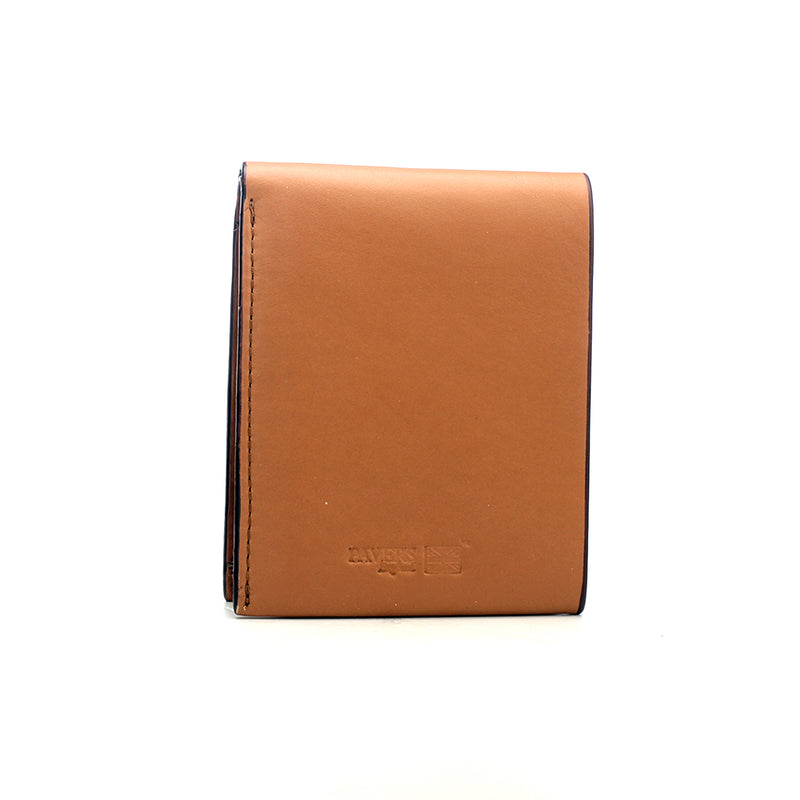Solid Bi-fold Wallet for Men - Brown - Bags & Accessories - Pavers England