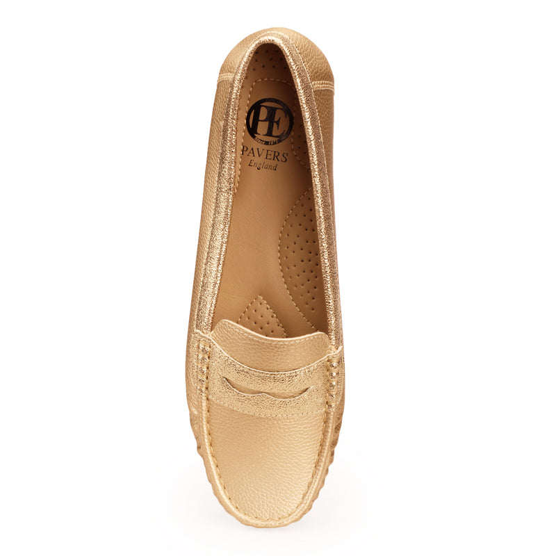 Solid Bronze Loafers - Full Shoes - Pavers England