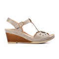 Comfortable Party Sandals for Women - Grey - Sandals - Pavers England