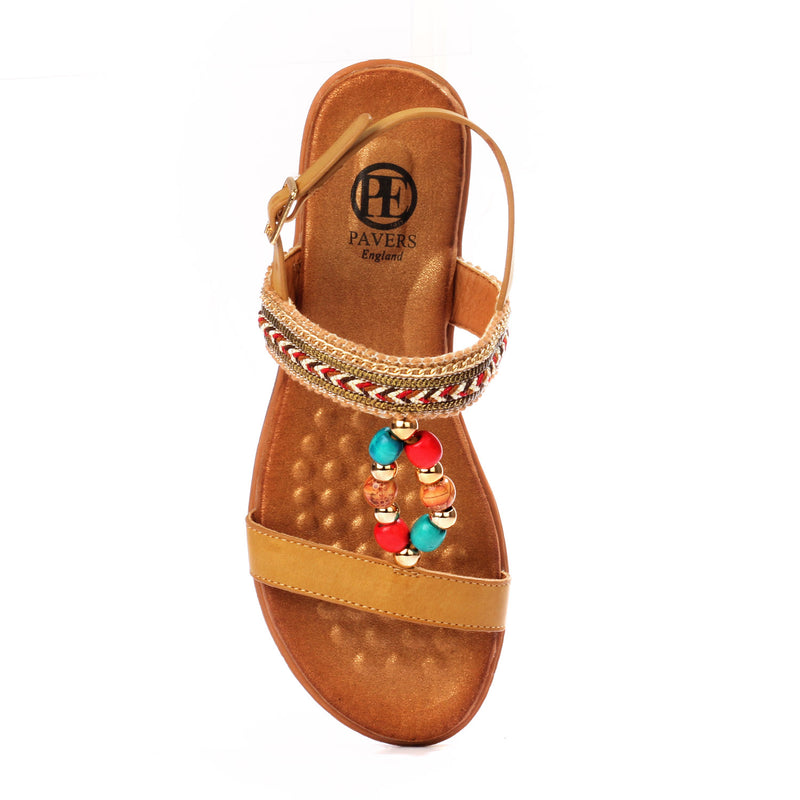 Low Heel Sandals for Women for Casual/Festive use - Sandals - Pavers England