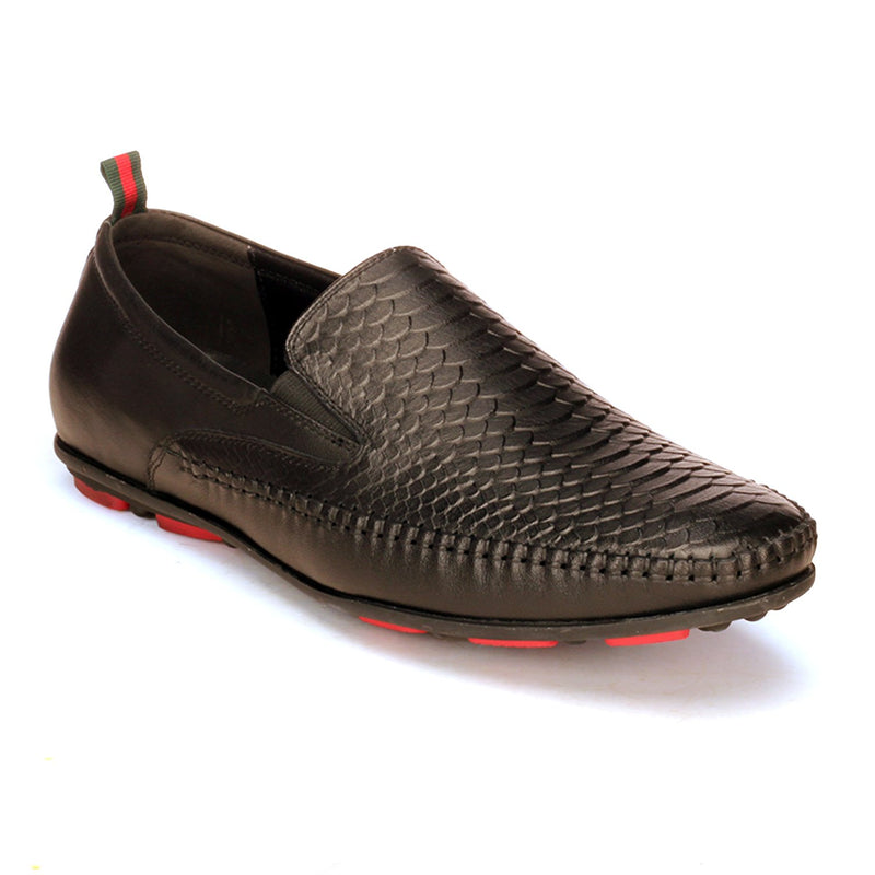 Formal Driving Shoes For Men - Black - Moccasins - Pavers England