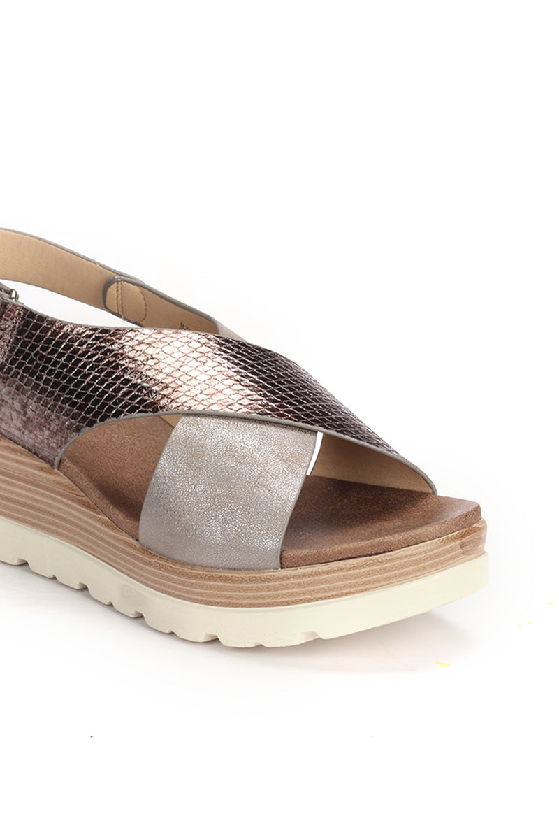Textured Sandal for Women - Pavers England