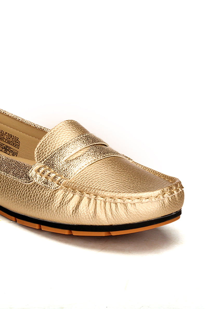 Solid Bronze Loafers - Full Shoes - Pavers England