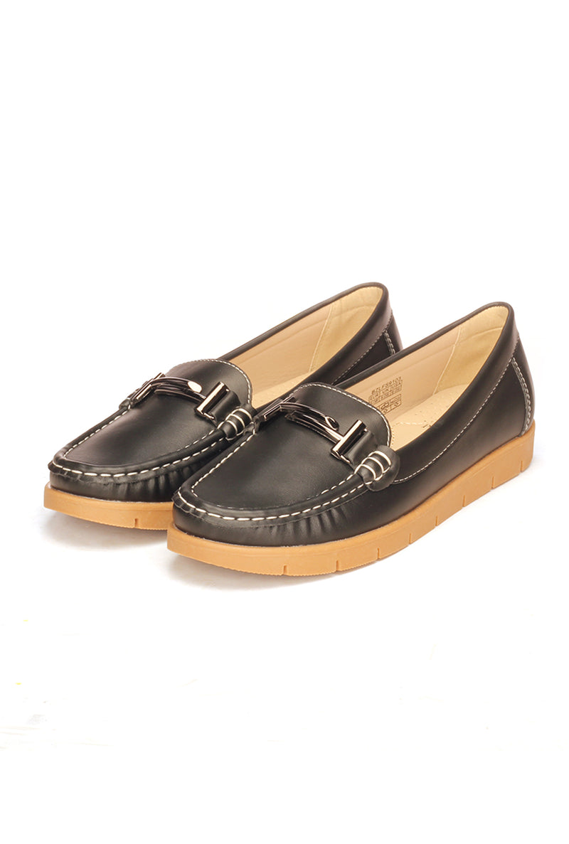 Loafers for your Everyday Needs-Black - Full Shoes - Pavers England