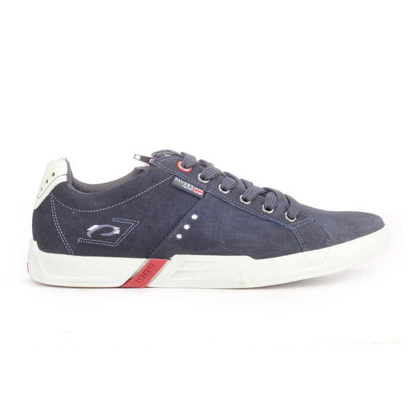 Men's Lace-up Shoe - Navy - Sneakers - Pavers England