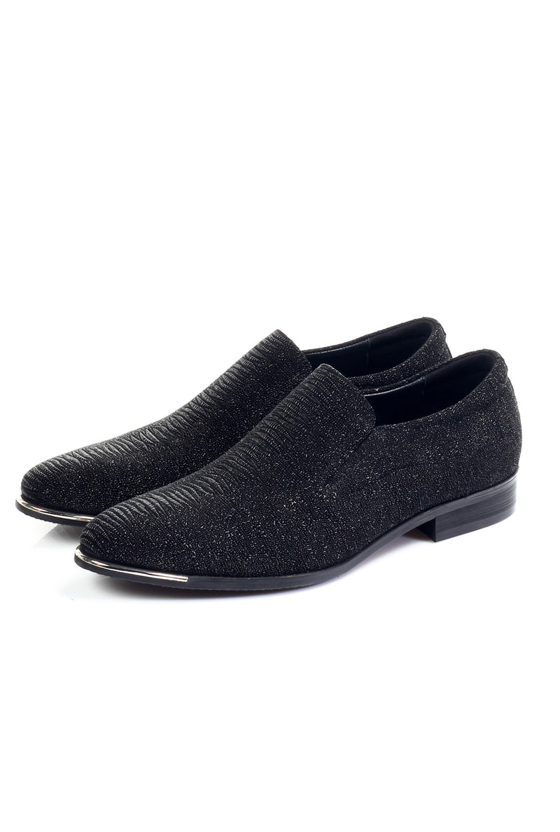 Men's Loafers - Black - Wedding & Occasion - Pavers England