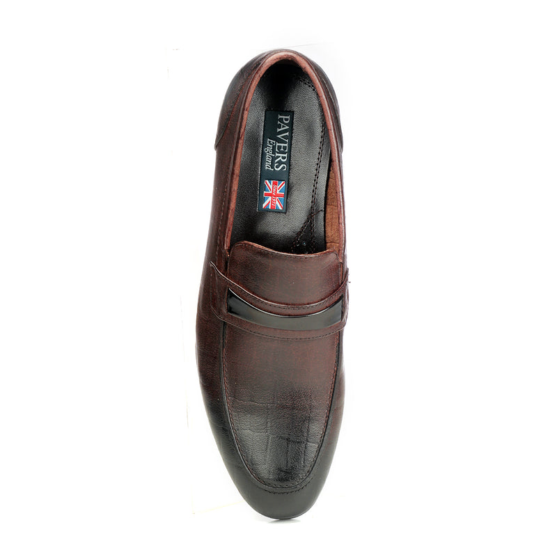 Men's Loafers - Brown - Formal Loafers - Pavers England