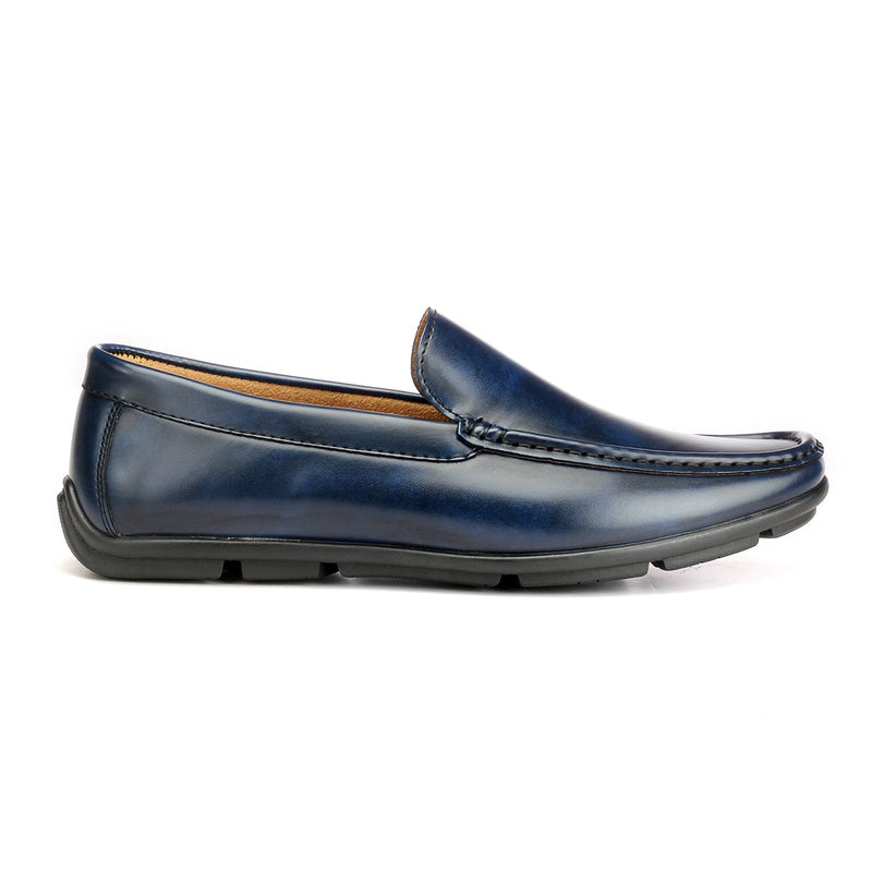 Comfortable Mens Driving Shoe - Black - Smart Casuals - Pavers England