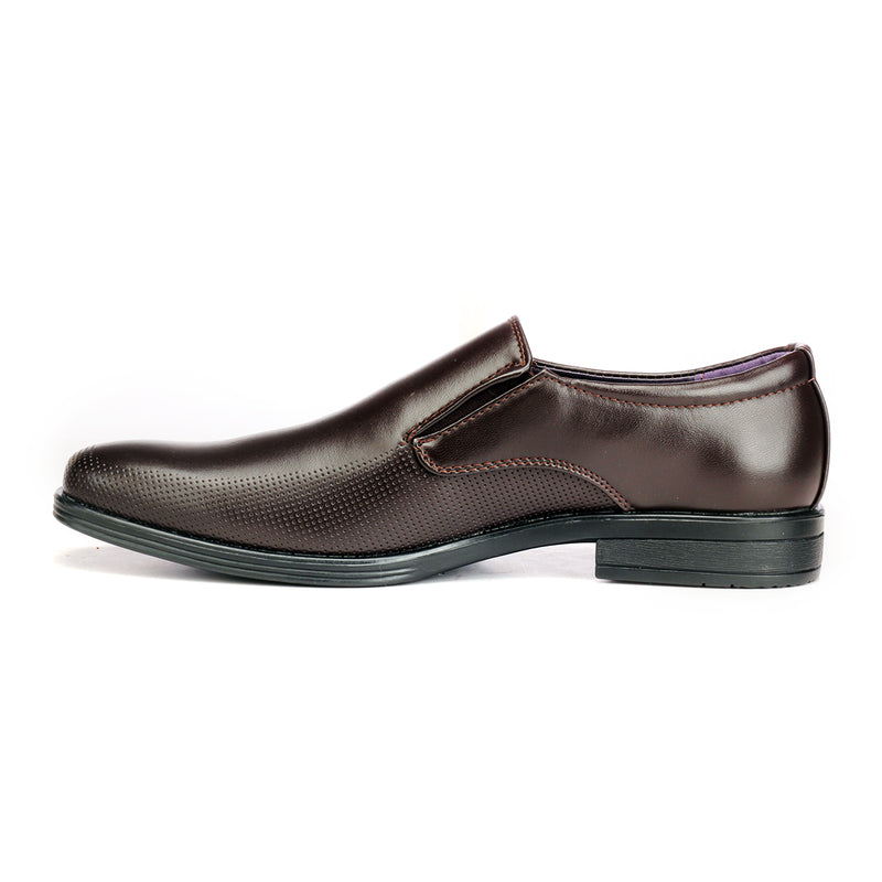Cut Sew Penny Loafers -  Brown - Formal Loafers - Pavers England