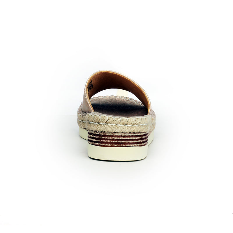 Mules for Women with Patchwork-Gold - Mules - Pavers England