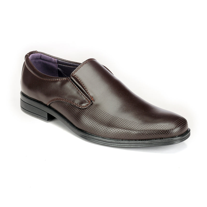 Cut Sew Penny Loafers -  Brown - Formal Loafers - Pavers England