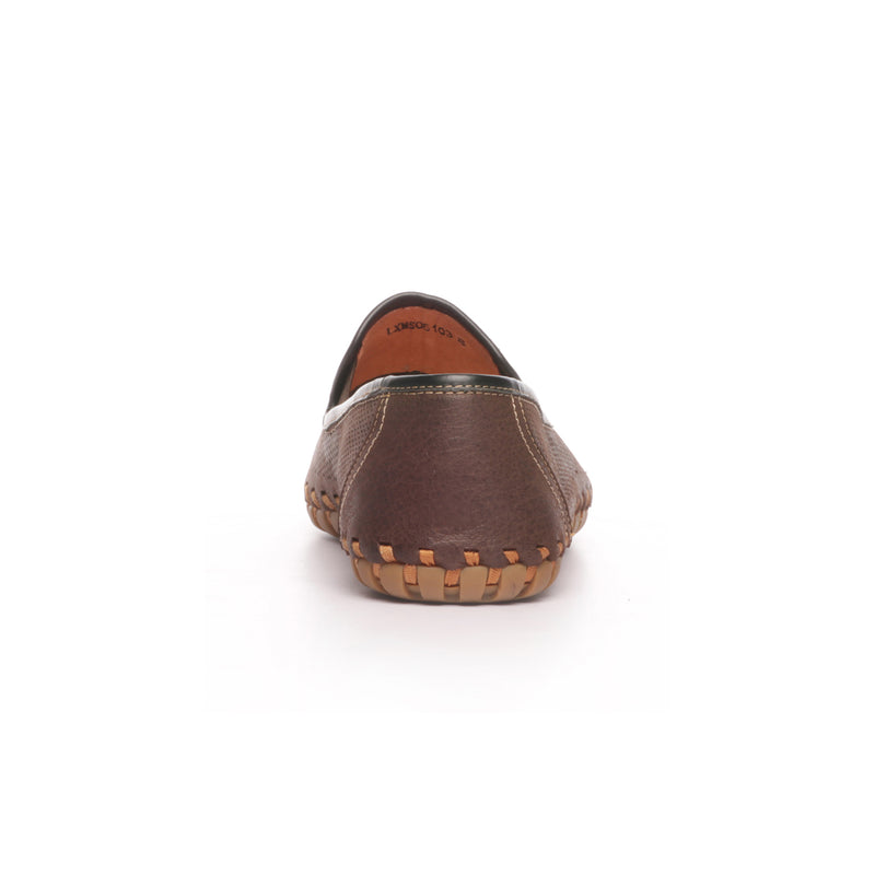 Men's Loafers - Coffee - Moccasins - Pavers England