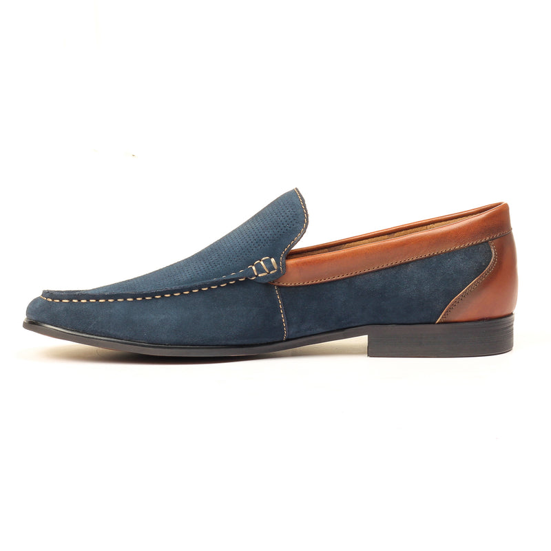 Men's Loafers - Navy - Wedding & Occasion - Pavers England