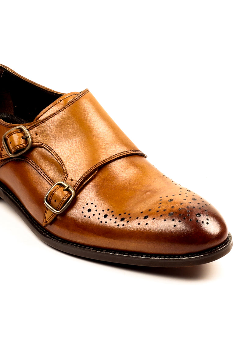 Men's Shoe - Tan - Pavers England
