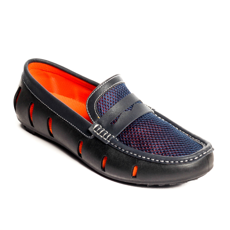 Duo-Tone Men's Penny Loafers