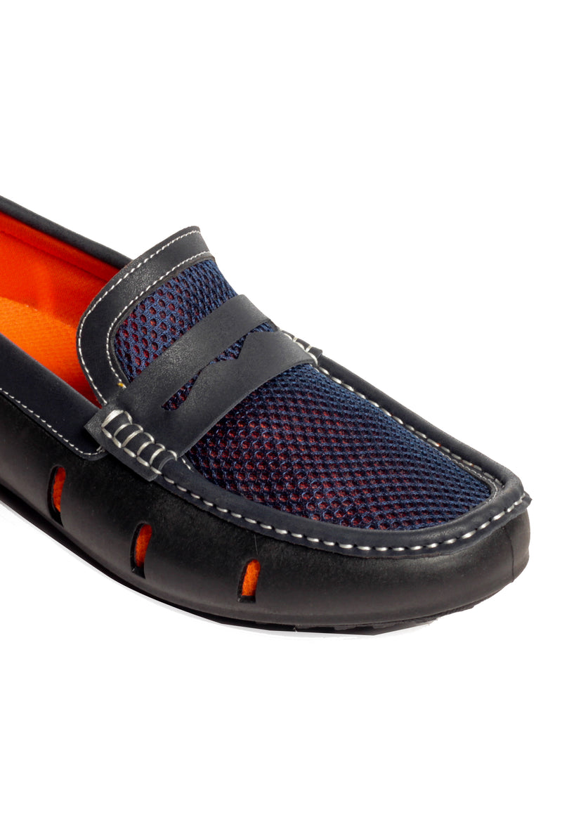 Duo-Tone Men's Penny Loafers