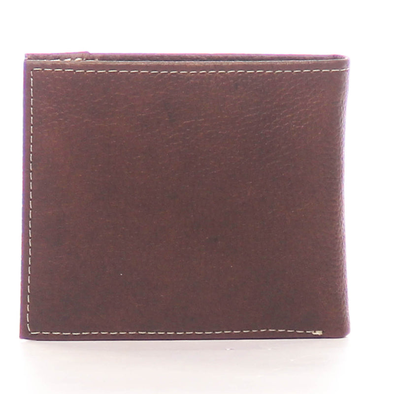 Textured Leather Wallet for Men