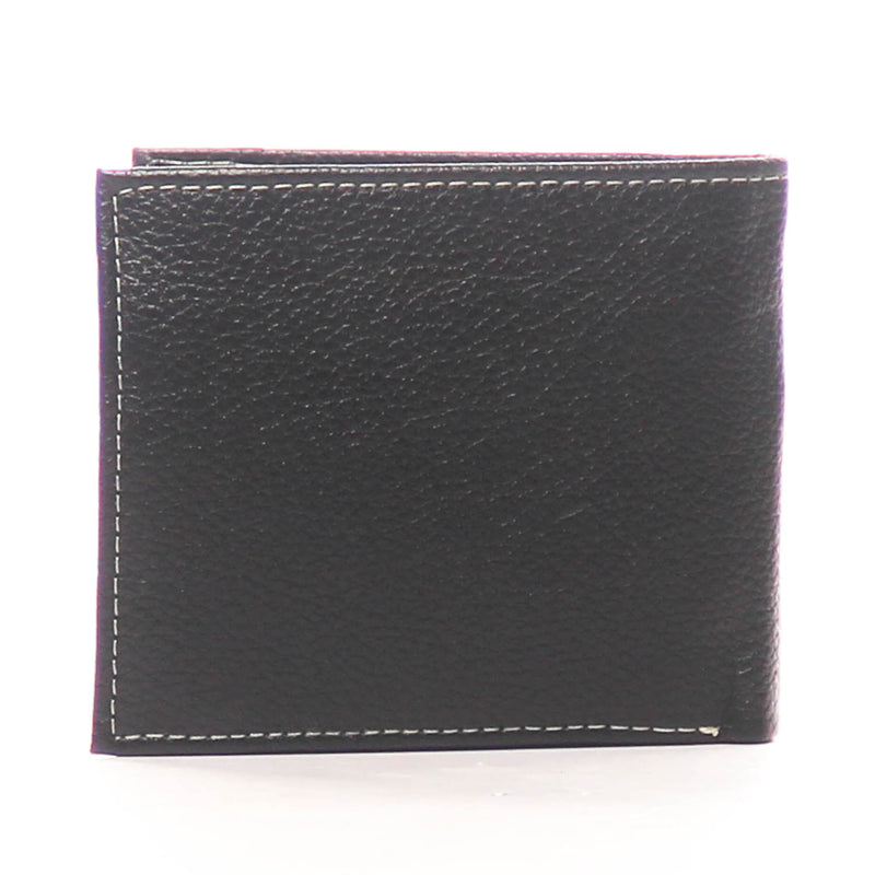 Textured Leather Wallet for Men