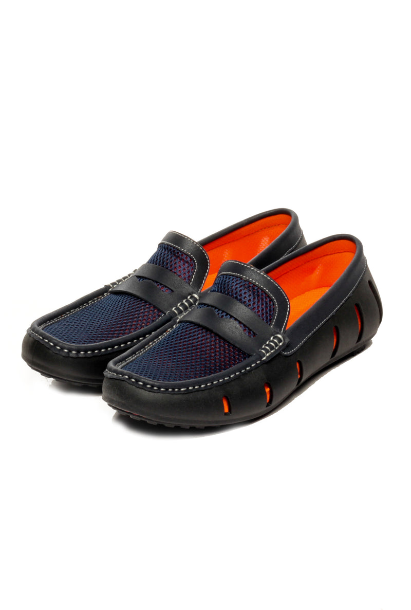 Duo-Tone Men's Penny Loafers
