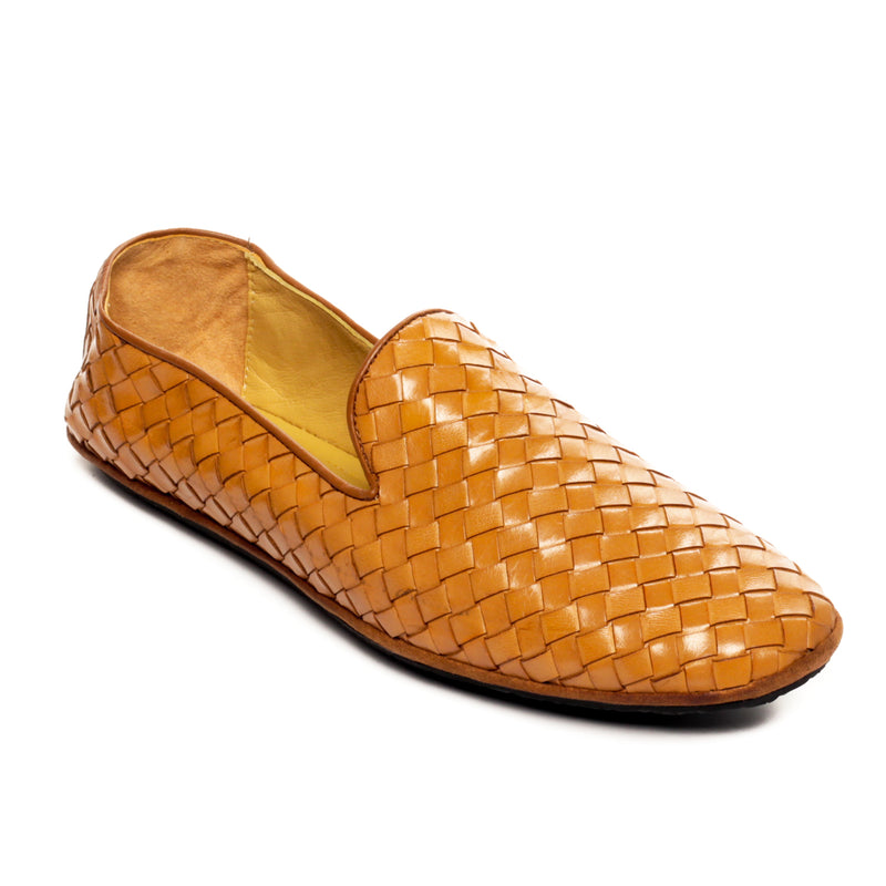 Patterned Leather Shoes for Men