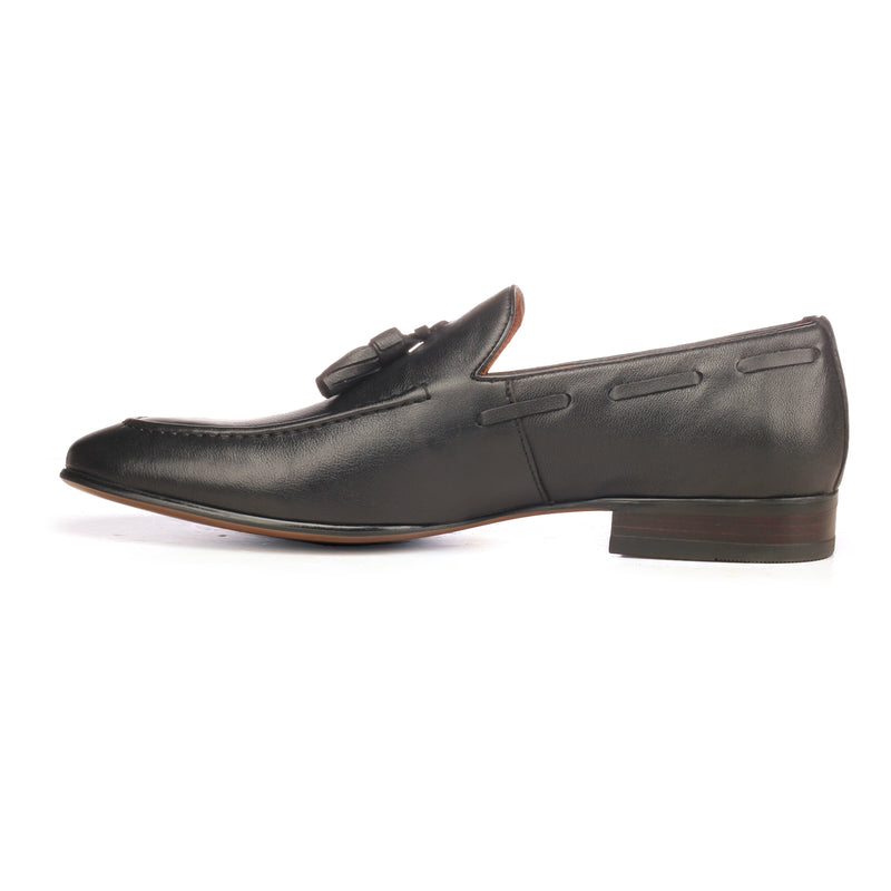 Loafer Shoes For Men - Black - Formal Loafers - Pavers England