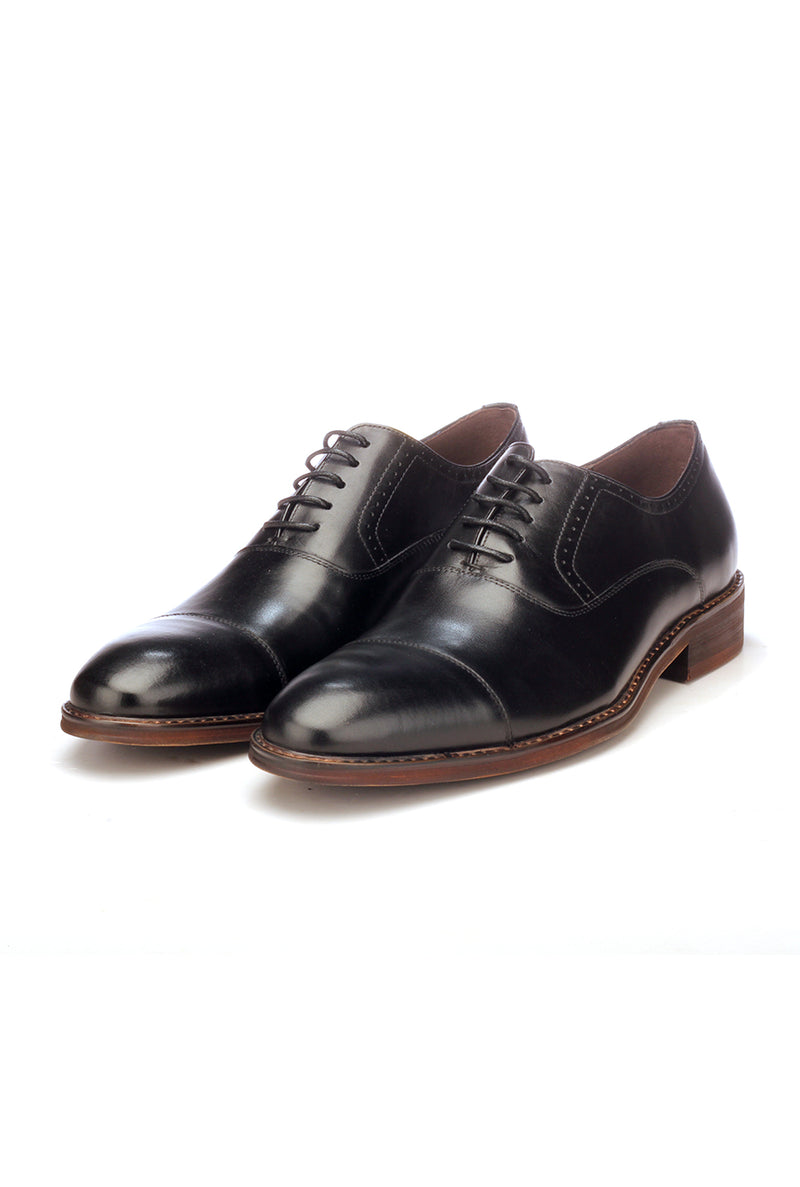 Men's Formal Shoe - Black - Laced Shoes - Pavers England