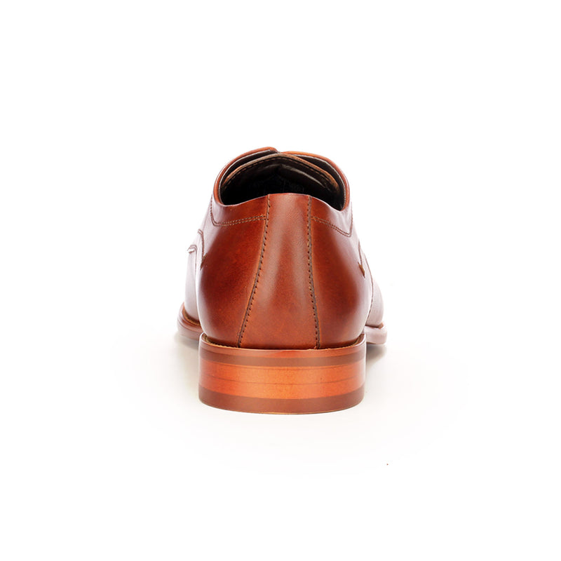 Men's Formal Derby Shoes - Tan - Laced Shoes - Pavers England