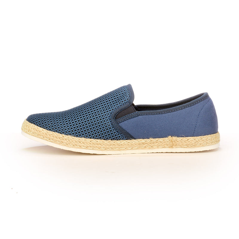 Casual Slip-On Blue Loafers for Men - Navy - Comfort Fits - Pavers England