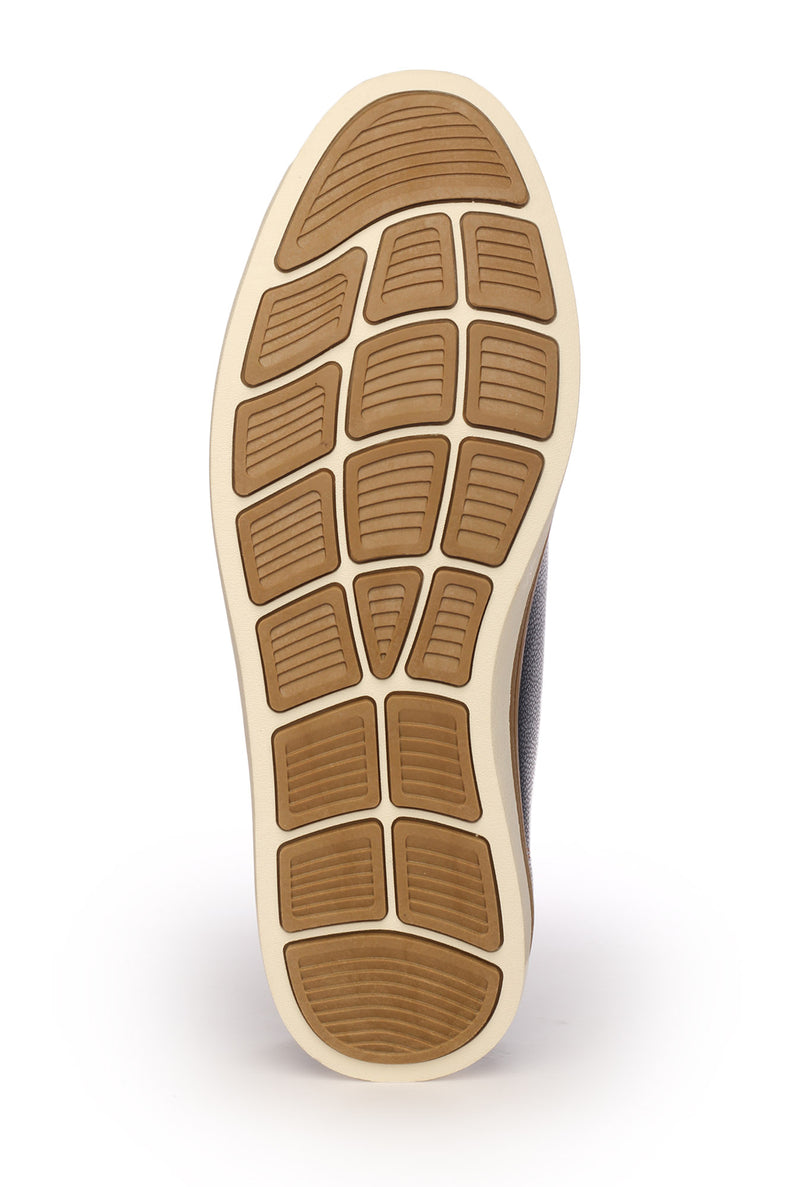 Men's Lace-up Shoe - Navy - Sneakers - Pavers England