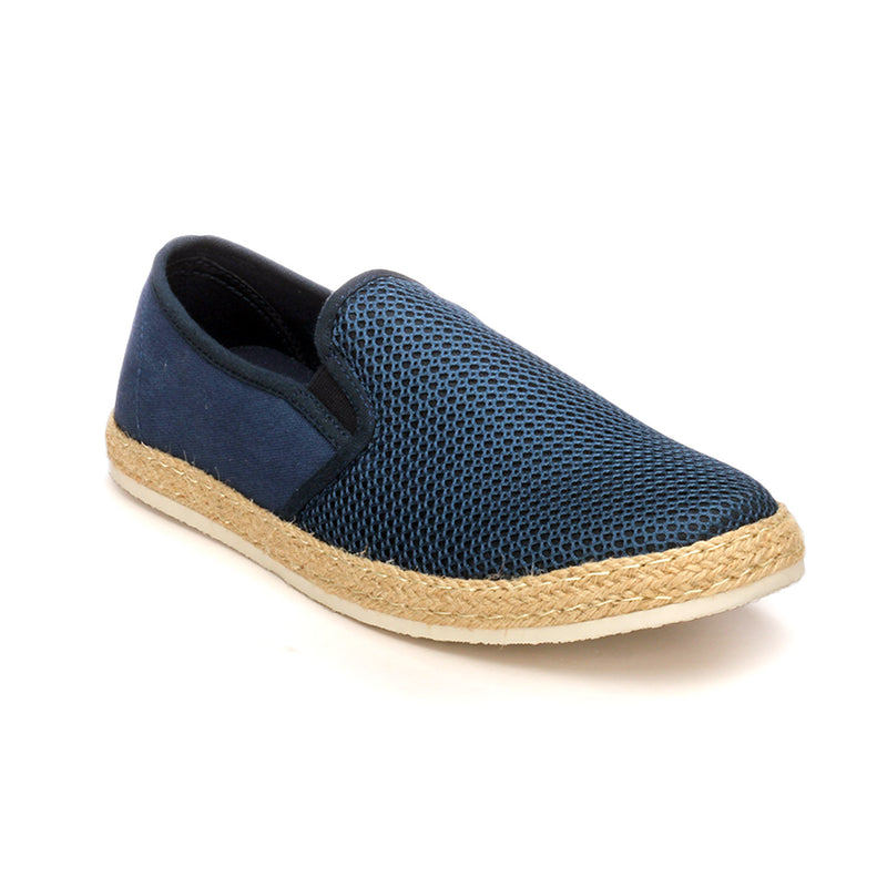 Casual Slip-On Blue Loafers for Men - Navy - Comfort Fits - Pavers England