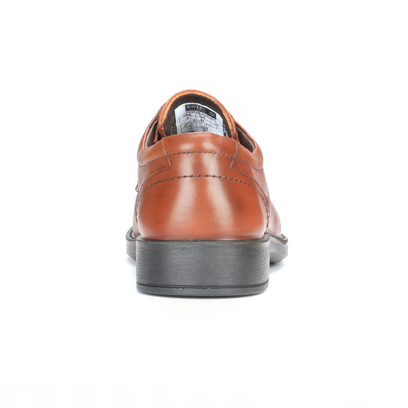 Plain Toe Derby Lace-Ups