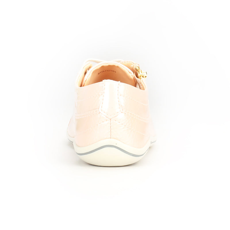 Women's Lace-up-Pink Patent - Sneakers - Pavers England