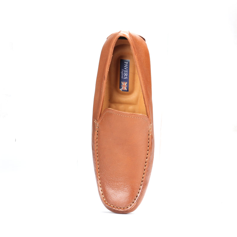 Men's Loafers - Tan - Smart Casuals - Pavers England