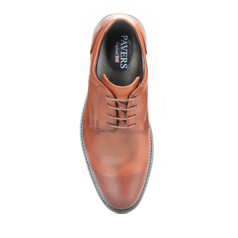 Plain Toe Derby Lace-Ups
