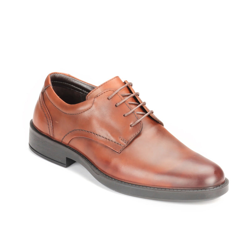 Plain Toe Derby Lace-Ups