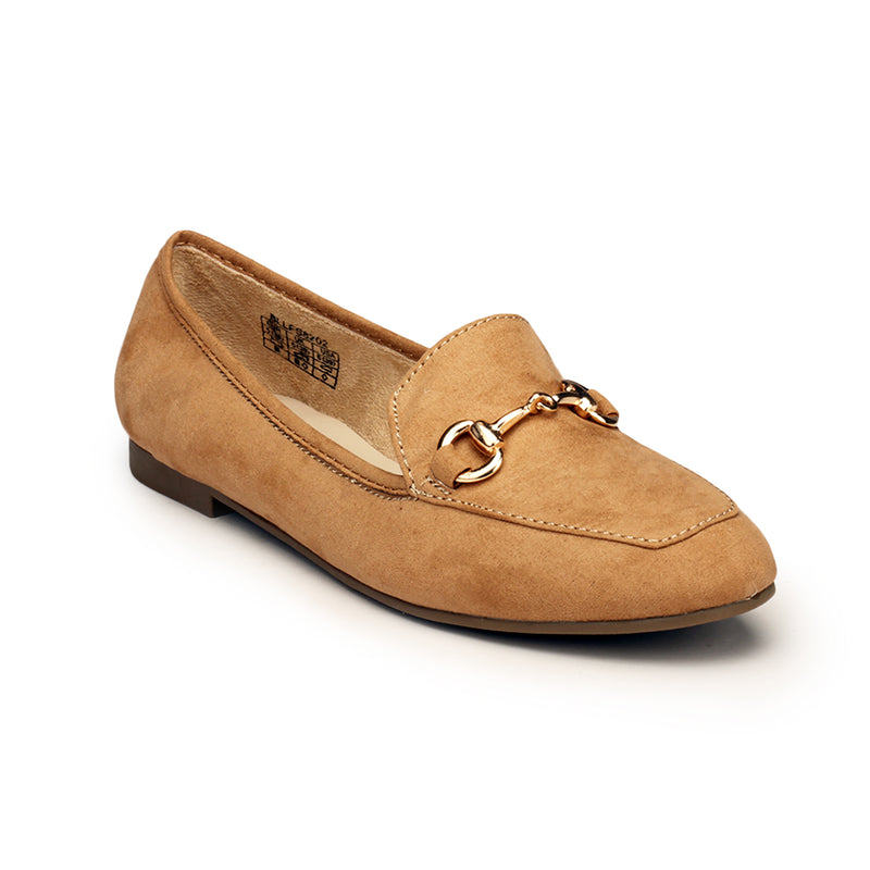 Textile Loafers with Low heels for Women