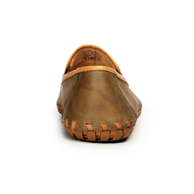 Tassled Slipon Shoes For Men - Taupe - Moccasins - Pavers England