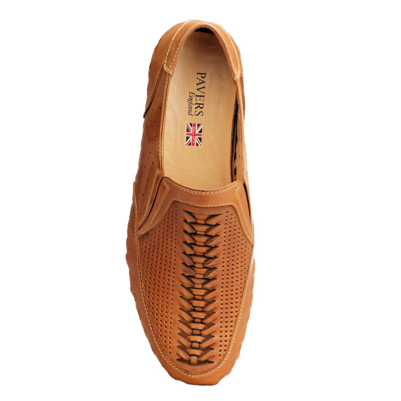 Leather Moccasins For Men - Comfort Fits - Pavers England