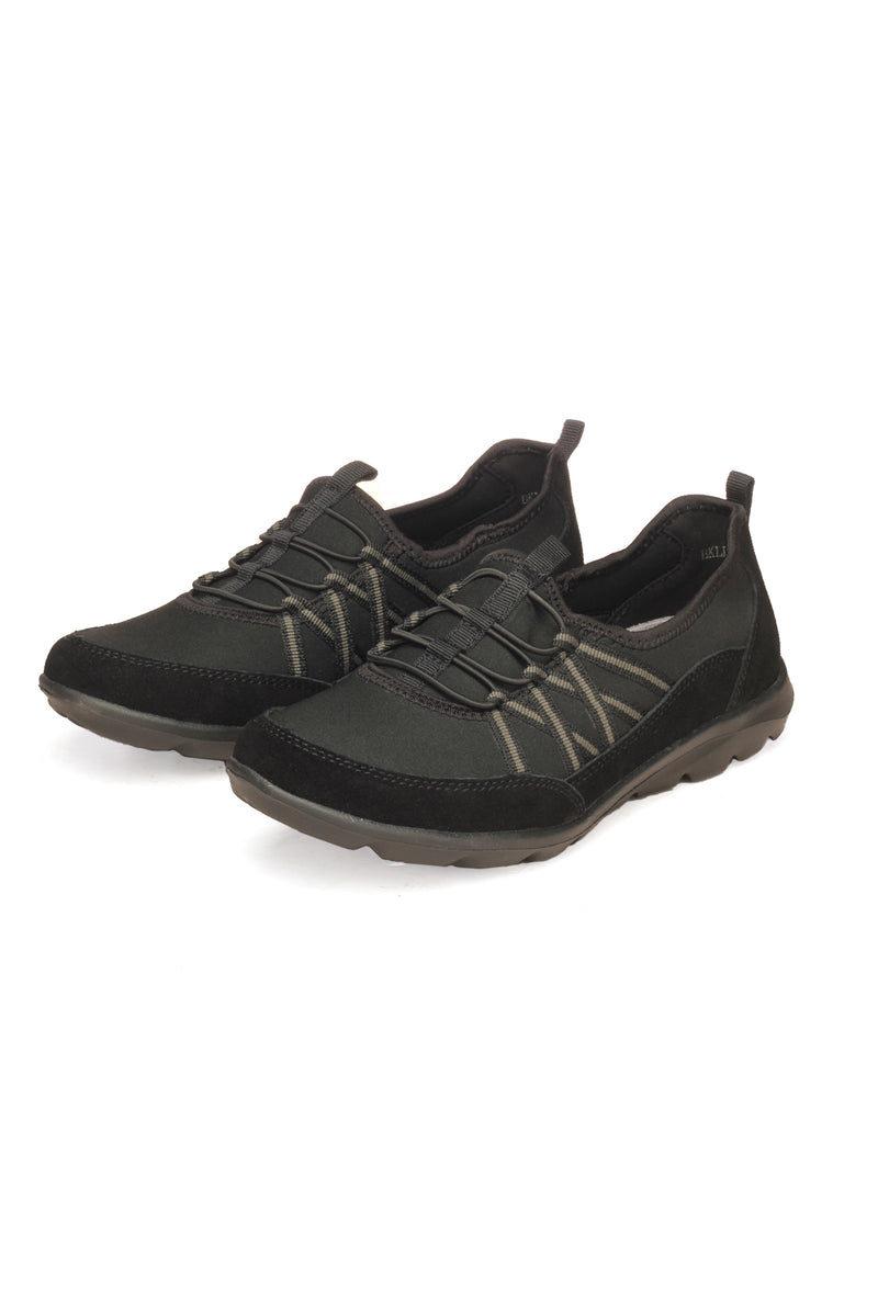 Stripped Trainers for Women - Black - Sneakers - Pavers England