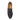 Men’s leather tassel loafers with low heel - Black - Wedding & Occasion - Pavers England