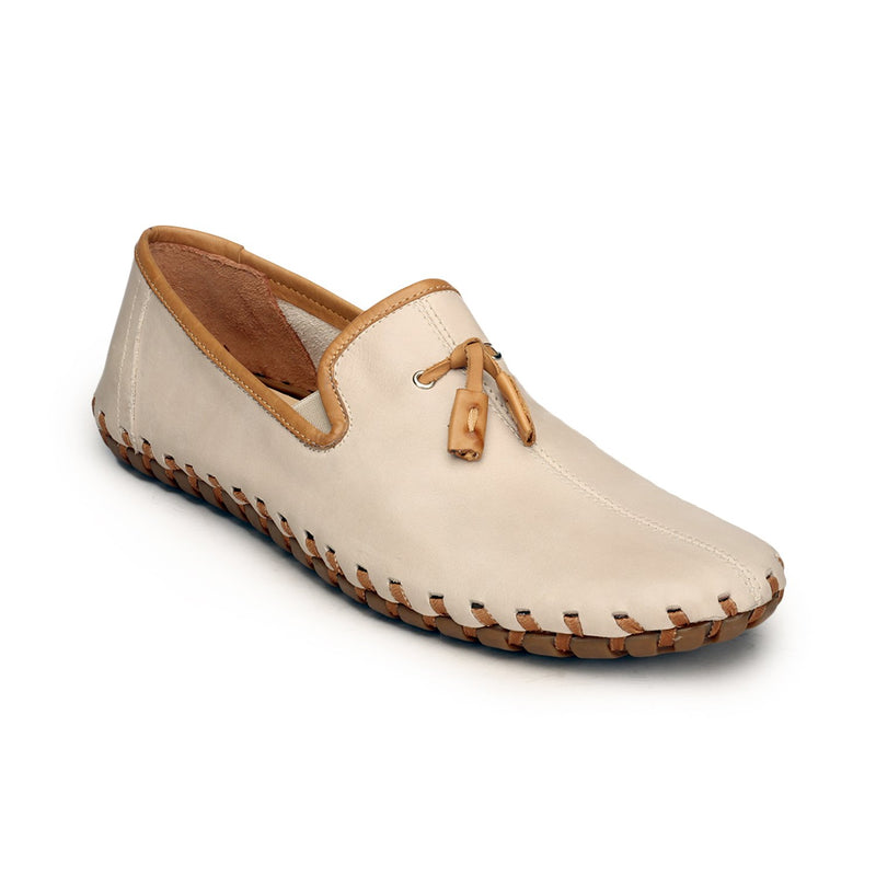 Tassled Slipon Shoes For Men - Grey - Moccasins - Pavers England