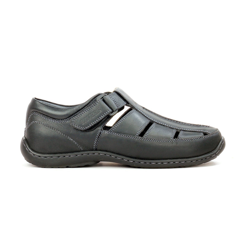 Velcro Strap Sandal – La Garçonne