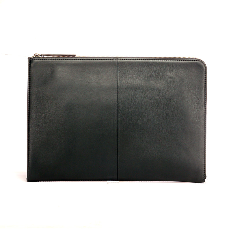 15 inch Leather Laptop Sleeve - Pouches - Pavers England