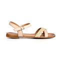 Woven Design Sandals for Women - Beige - Sandals - Pavers England