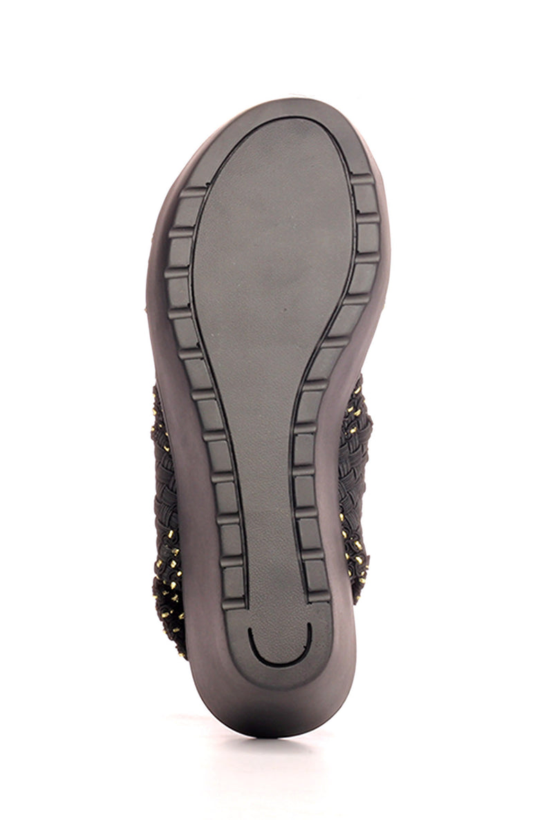 Women's Sandals - Black Multi - Sandals - Pavers England