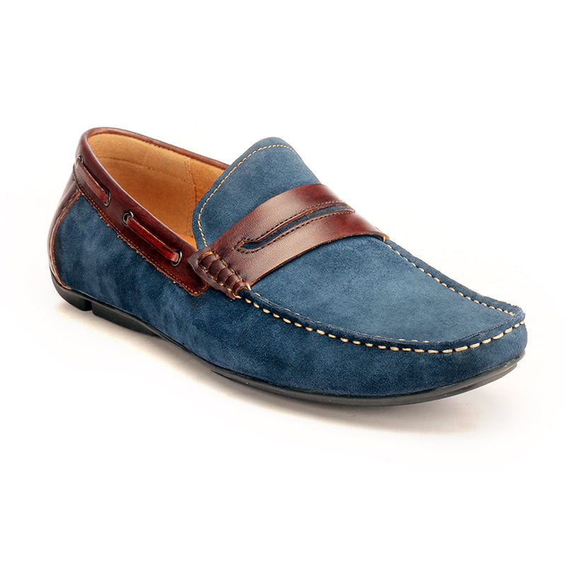 Suede Penny Loafers For Men