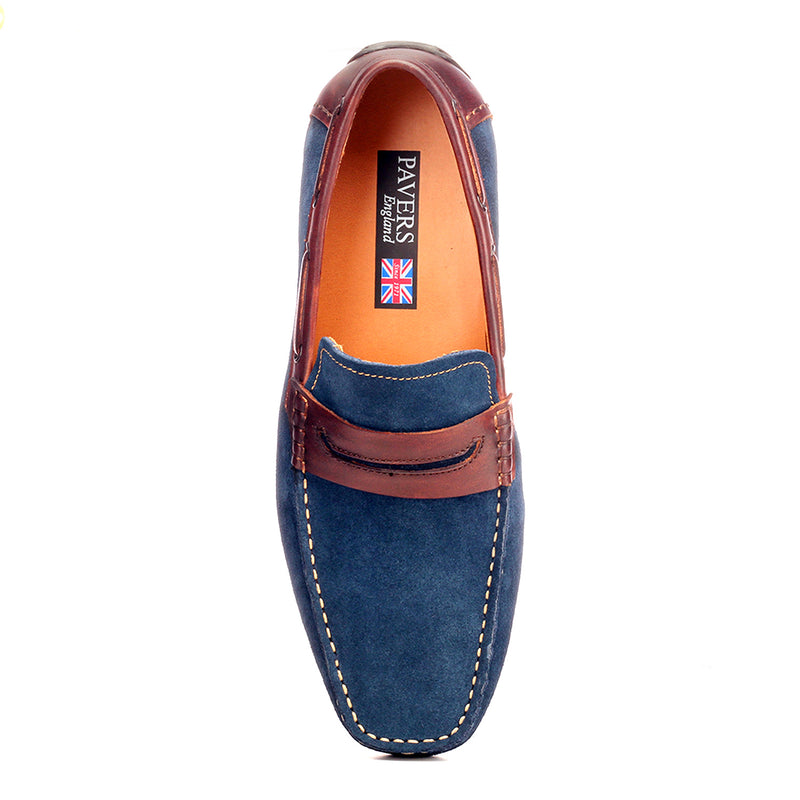 Suede Penny Loafers For Men
