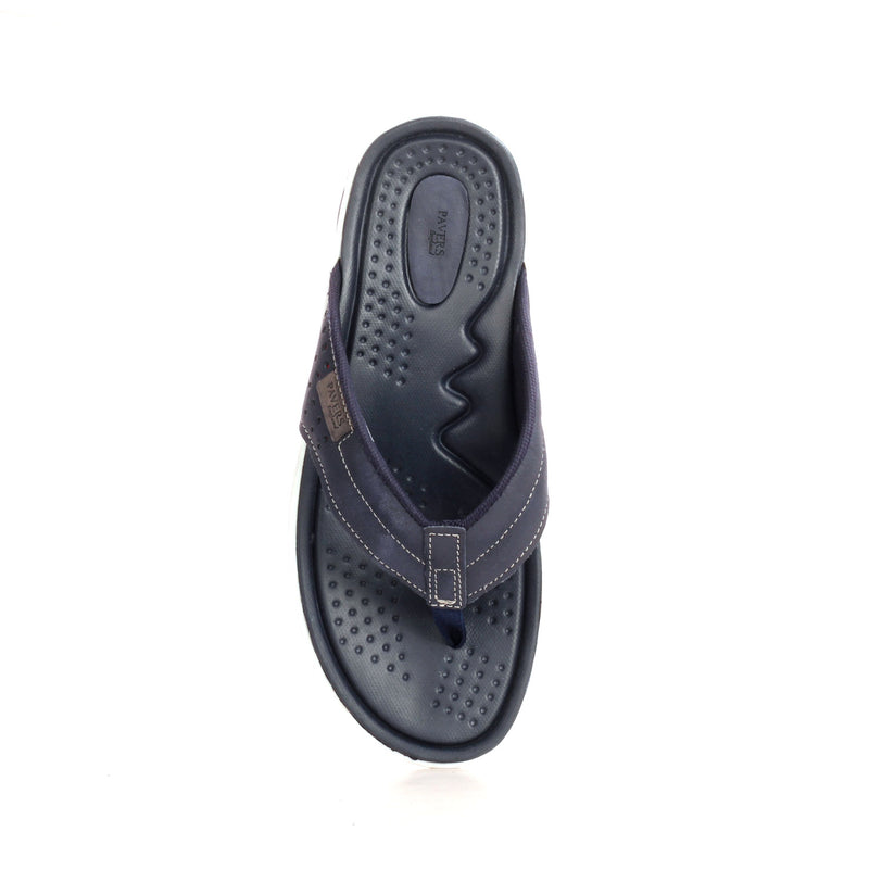 Leather Toe Post Sandals For Men